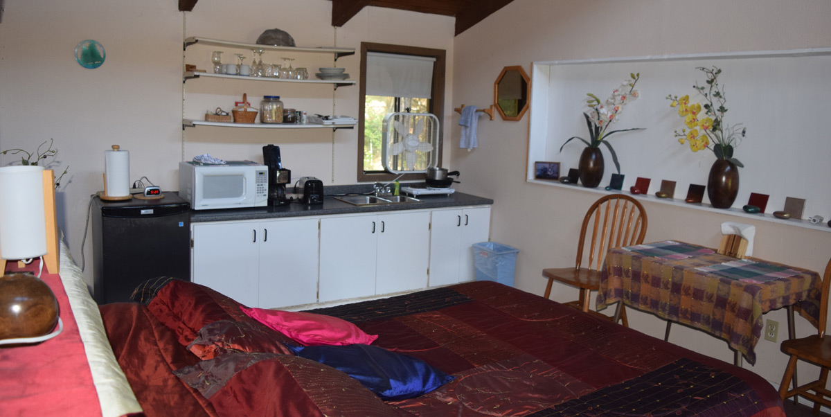2nd Sleeping Area with kitchenette