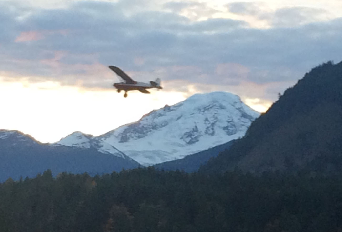 Mt Baker Flying